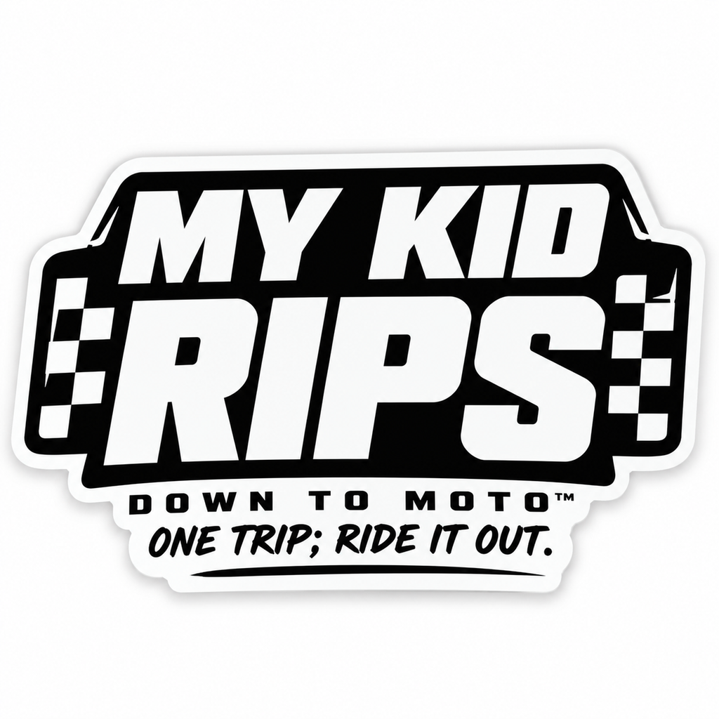 DTM™ “My Kid Rips” Sticker